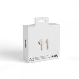 Sudio A1 In-Ear TWS -nappikuulokkeet, valkoinen