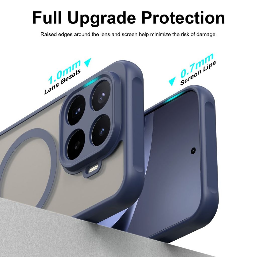 Xiaomi 17T Pro Kuori Pesty MagSafe Sininen