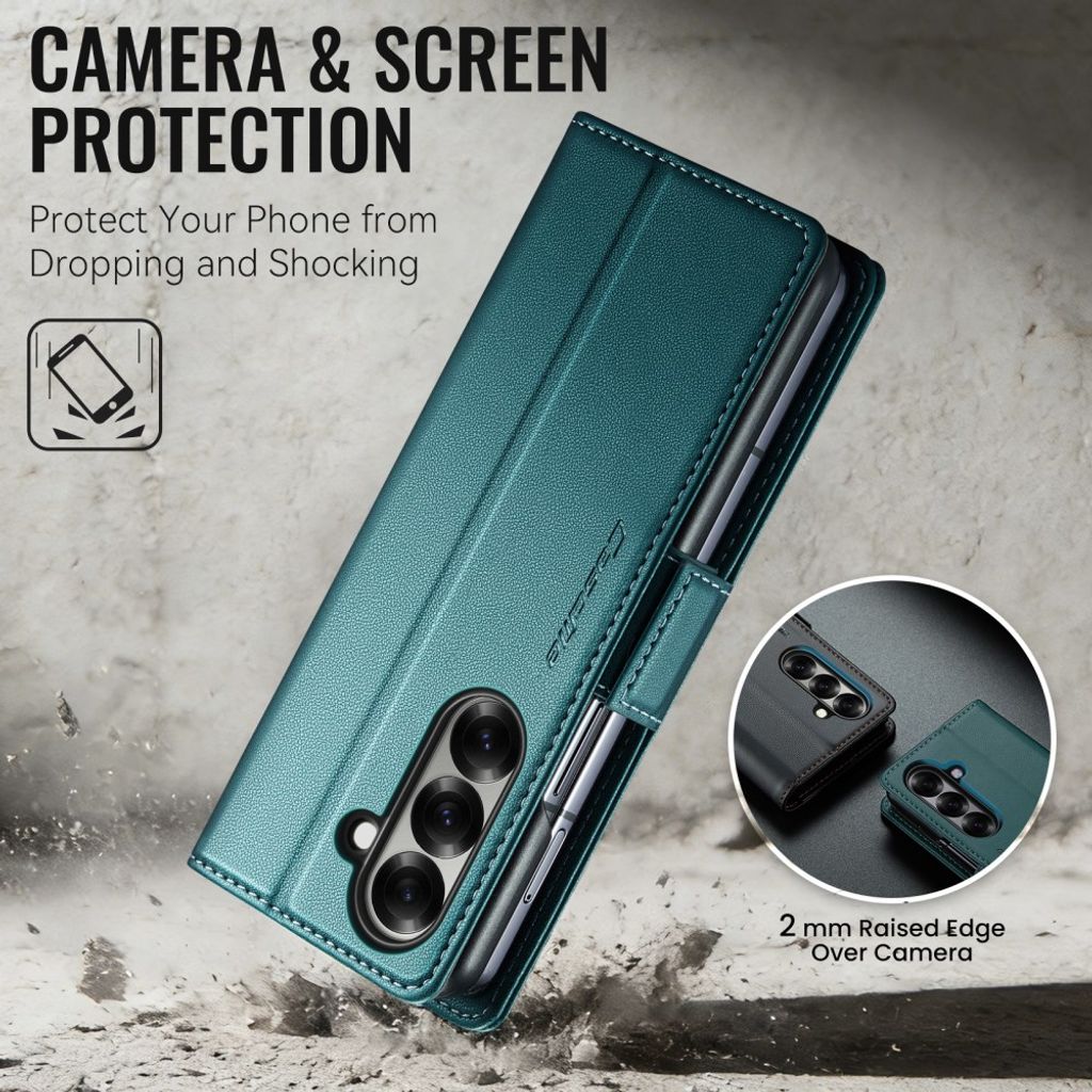 CaseMe Samsung Galaxy Z Fold 8 Ultra Kotelo 023 Series Vihreä
