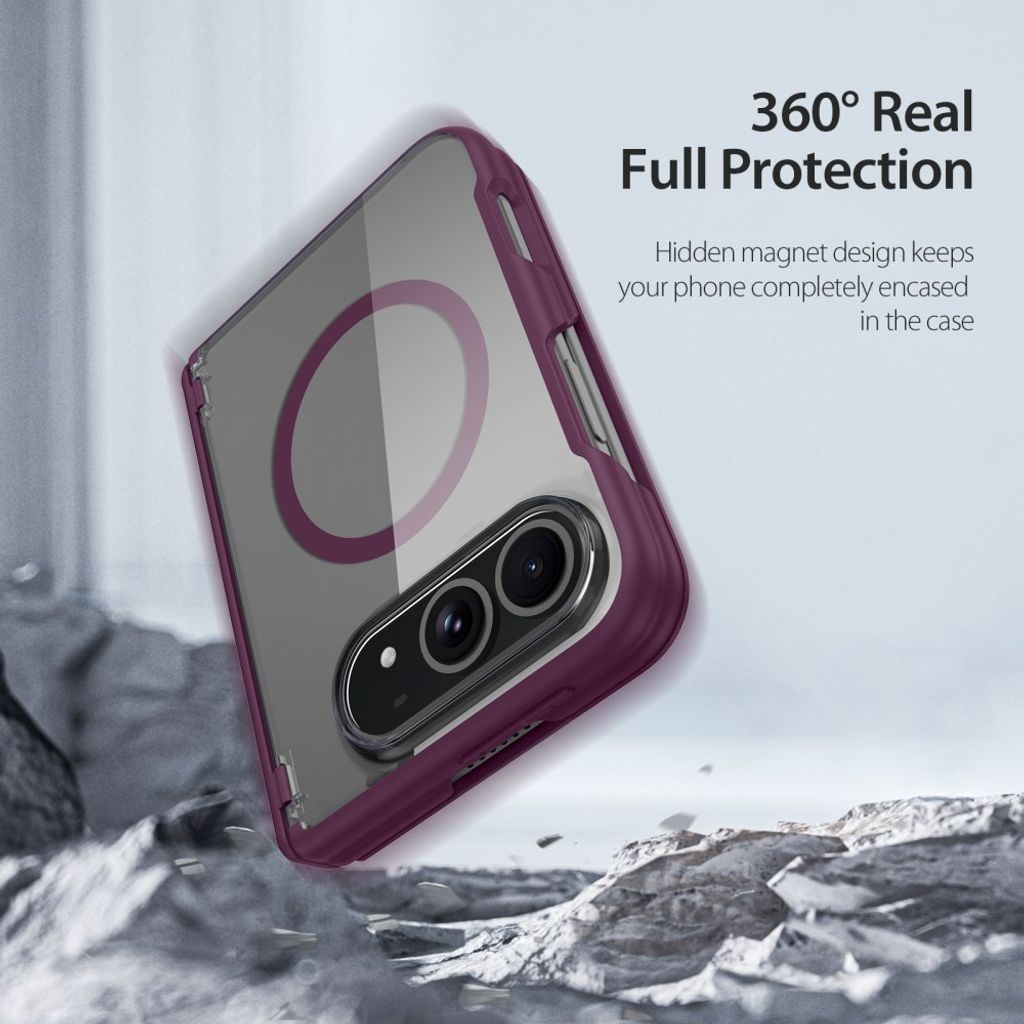 Dux Ducis iPhone Duo Kotelo Skin X Pro Series MagSafe Violetti
