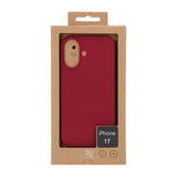 Rvelon iPhone 17 -kuori silikoni MagSafe Punainen