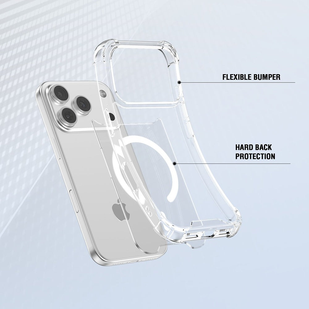 4smarts iPhone 17 Pro/iPhone 18 Pro Kuori Ibiza MagSafe Kirkas