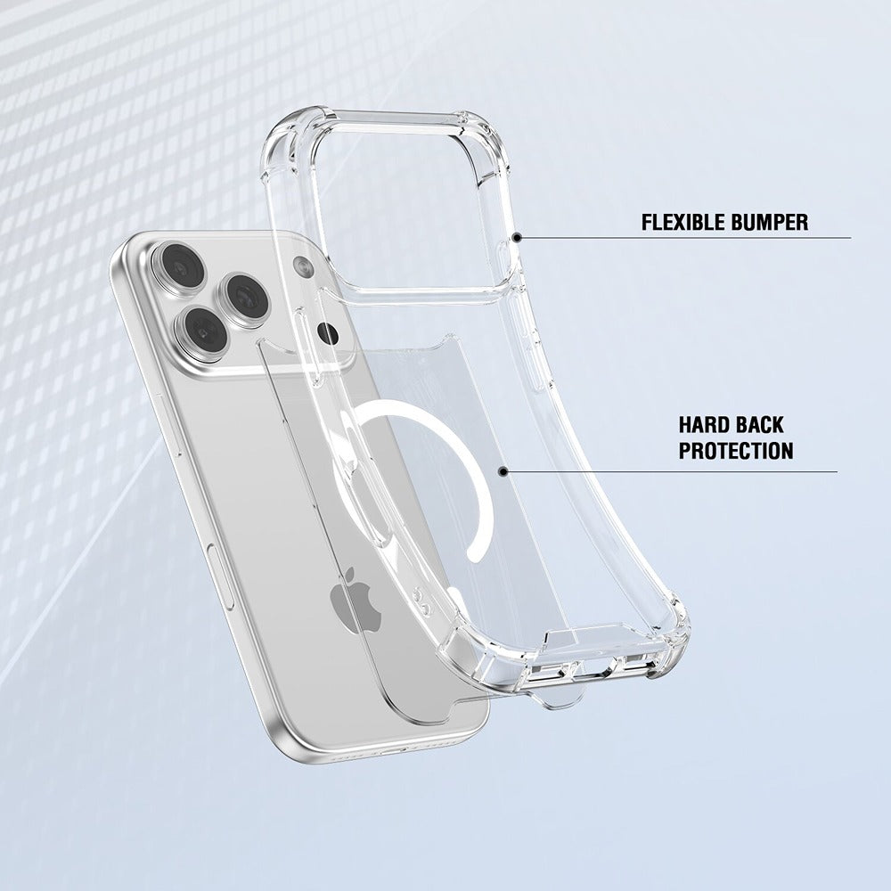 4smarts iPhone 17 Pro Max/iPhone 18 Pro Max Kuori Ibiza MagSafe Kirkas