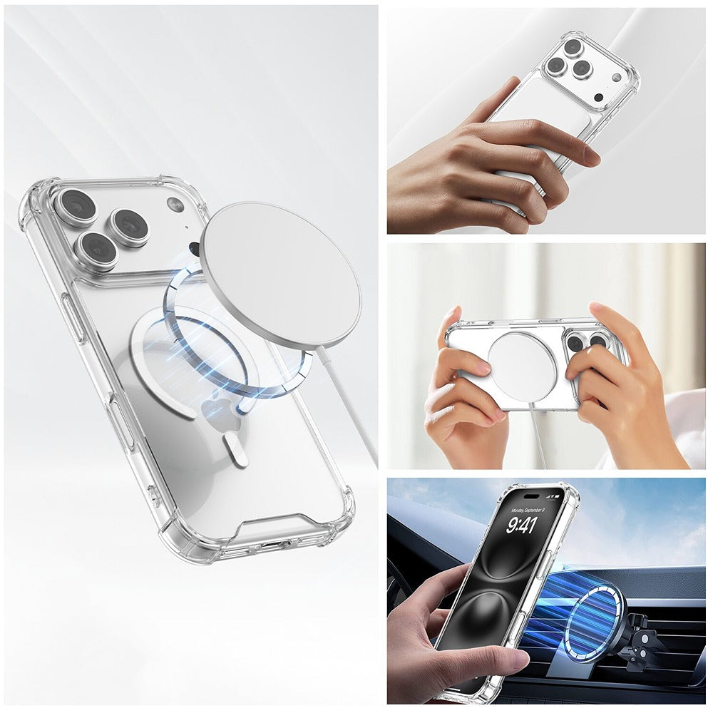 4smarts iPhone 17 Pro Max/iPhone 18 Pro Max Kuori Ibiza MagSafe Kirkas