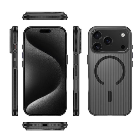 4smarts iPhone 17 Pro Max/iPhone 18 Pro Max Kuori Aero MagSafe Musta