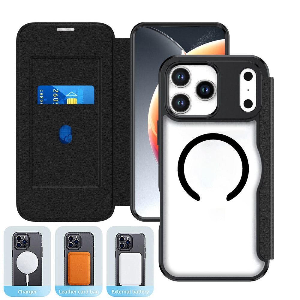 4smarts iPhone 17 Pro Max/iPhone 18 Pro Max Kotelo Urban Pro MagSafe Musta