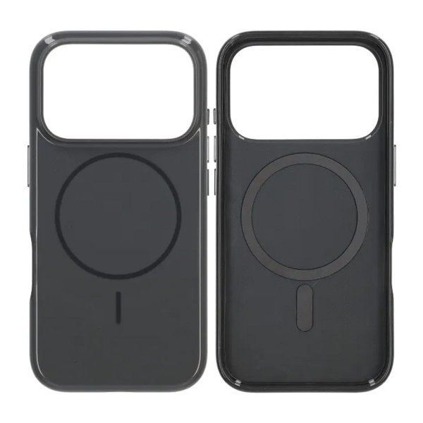 Rvelon iPhone 17 Pro Suojakuori TPU MagSafe Musta