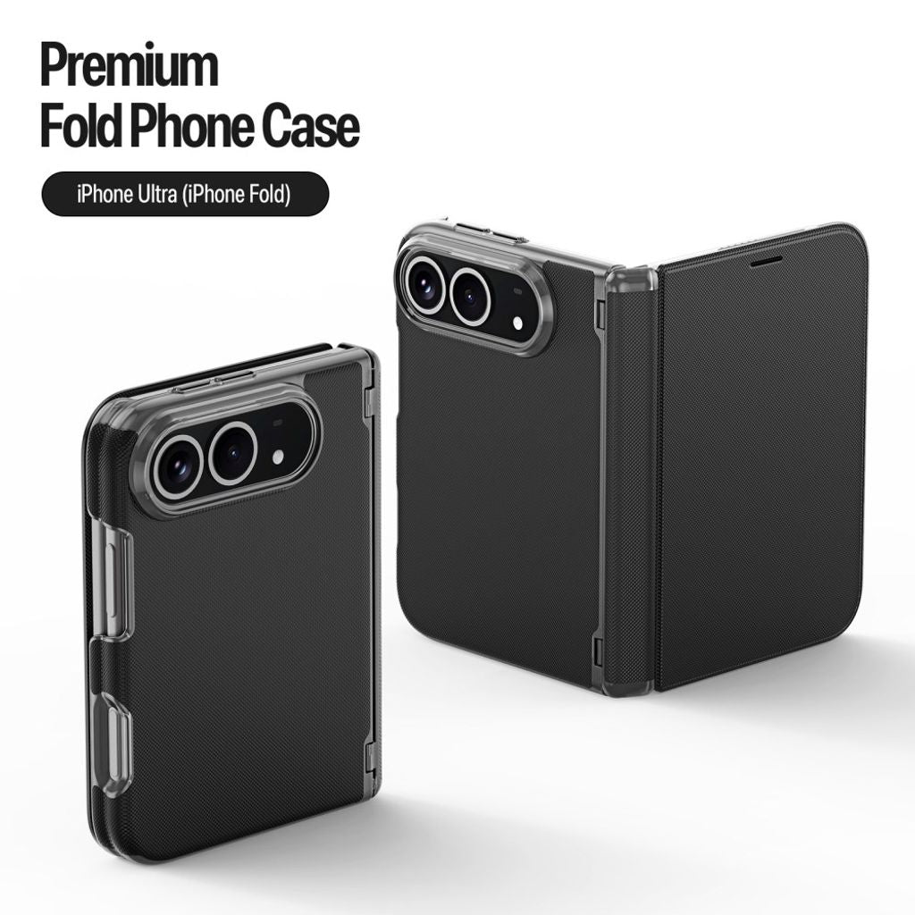 Dux Ducis iPhone Duo Kotelo Fort Series Musta