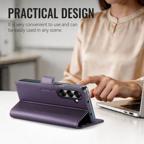 CaseMe Samsung Galaxy Z Fold 8 Ultra Kotelo 023 Series Violetti