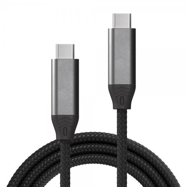 X2O USB-C–USB-C-kaapeli Longlife 240W USB4 1m Musta