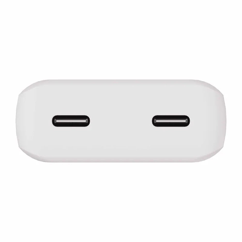 X2O 65 W Dual Slim -kotilaturisarja USB-C/C GaN 1,5 m, valkoinen