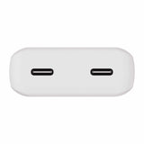 X2O 65 W Dual Slim -kotilaturisarja USB-C/C GaN 1,5 m, valkoinen
