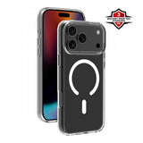 X2O iPhone 17 Pro Max -kuori Mag Clear Läpinäkyvä