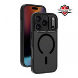 X2O iPhone 17 Pro -kuori, Mag Frosted, musta