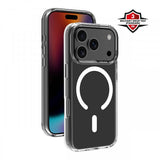 X2O iPhone 17 Pro Mag Clear läpinäkyvä kuori