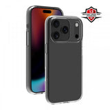 X2O iPhone 17 Pro -kuori Soft Clear Cover Läpinäkyvä