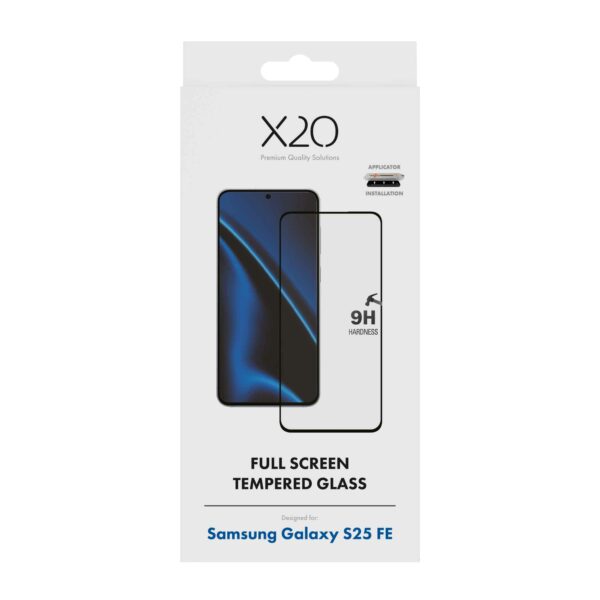 X2O Samsung Galaxy S25 FE Näytönsuoja koko näyttö