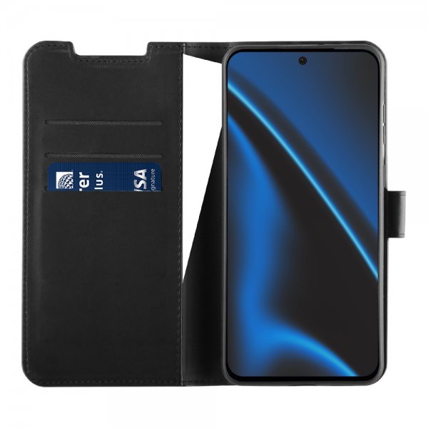 X2O Samsung Galaxy A36/Galaxy A56 Kotelo Classic Lompakko Musta