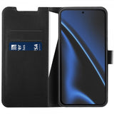 X2O Samsung Galaxy S26 Plus -lompakkokotelo, Classic Wallet, musta