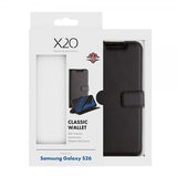 X2O Samsung Galaxy S26 Classic Wallet -kotelo, musta
