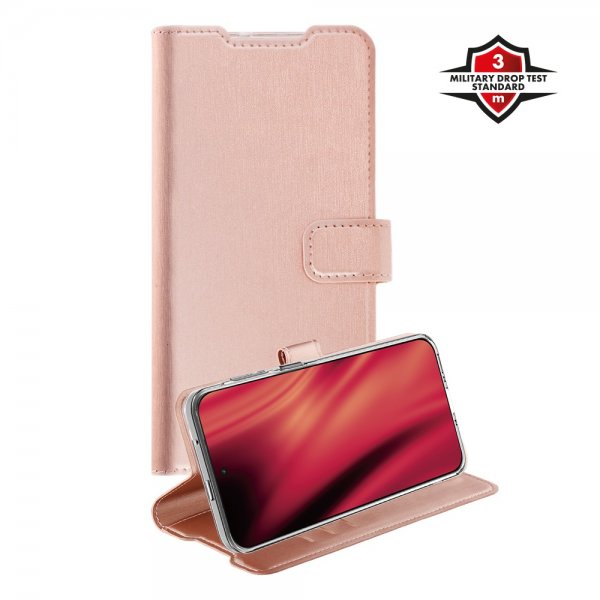 X2O OnePlus 15 Kotelo Classic Lompakko Ruusukulta