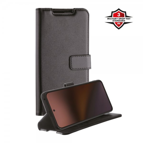 X2O Honor Magic 8 Lite Fodral Classic Wallet Musta