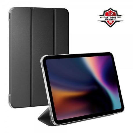 X2O iPad 10.9 (10. sukupolvi)/iPad 11 (A16) Smart Folio -kotelo, musta