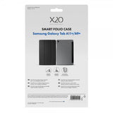 X2O Samsung Galaxy Tab A9 Plus/A11 Plus -kotelo Smart Folio Musta