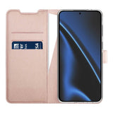 X2O Samsung Galaxy S26 -kotelo Classic Wallet Ruusukulta