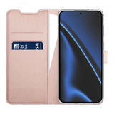 X2O Samsung Galaxy A57 Kotelo Classic Wallet Ruusukulta