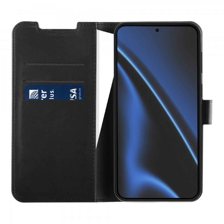 X2O Samsung Galaxy A37 -suojakotelo, Classic Wallet, musta