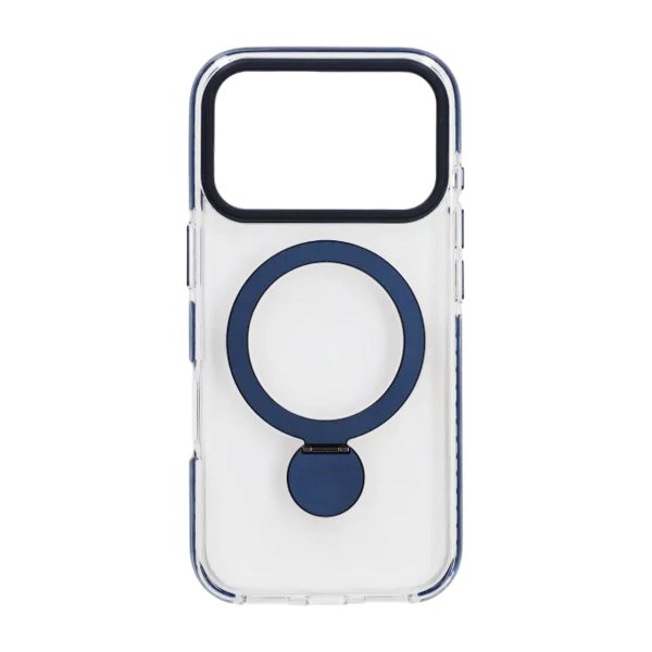 iPhone 17 Pro Kotelo Sormusteline MagSafe Sininen