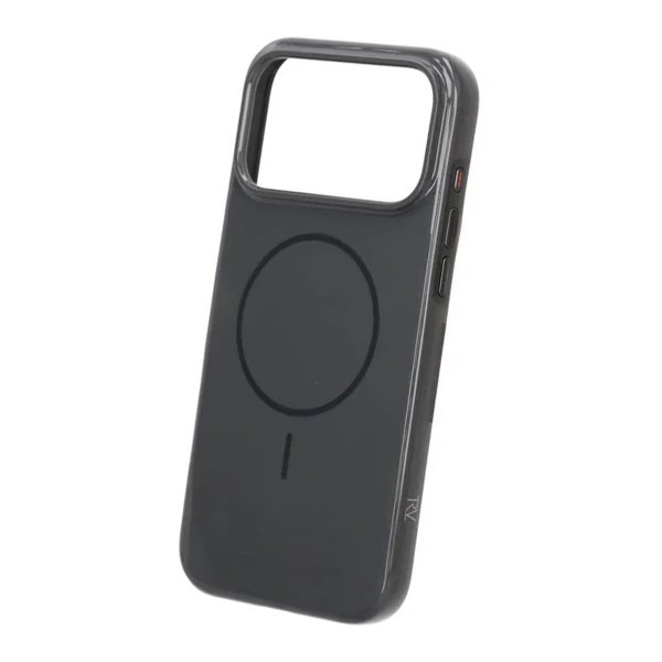 Rvelon iPhone 17 Pro Max Kuori TPU MagSafe Musta