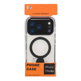 iPhone 17 Pro Max Kuori Sormusteline MagSafe Musta