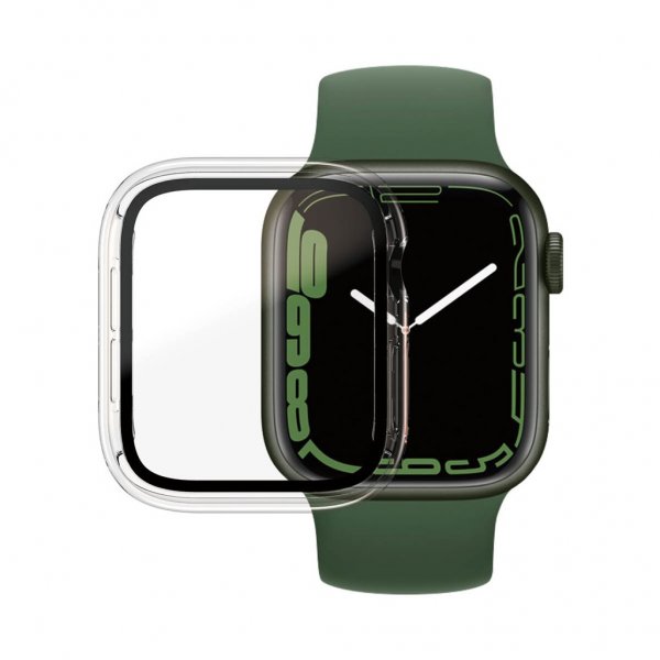 PanzerGlass Apple Watch 41mm Suojakuori ja Näytönsuoja Full Body Protector Läpinäkyvä