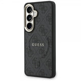 Guess Samsung Galaxy S26 Kuori 4G Embossed MagSafe Musta