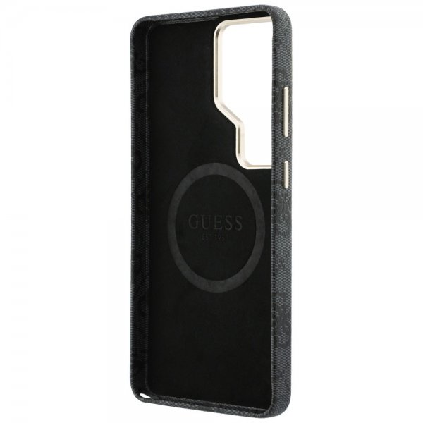 Guess Samsung Galaxy S26 Ultra Kuori 4G Round MagSafe Musta