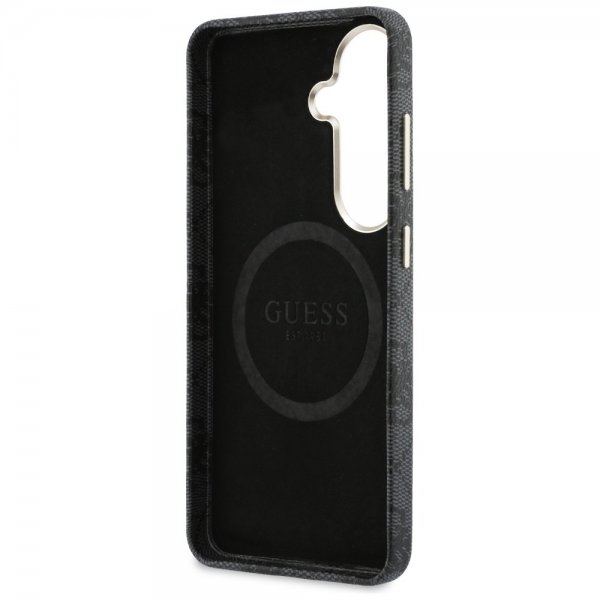 Guess Samsung Galaxy S26 Kuori 4G Triangle MagSafe Musta