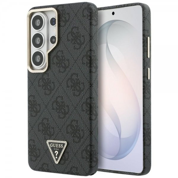 Guess Samsung Galaxy S26 Ultra Kuoret 4G Triangle MagSafe Musta