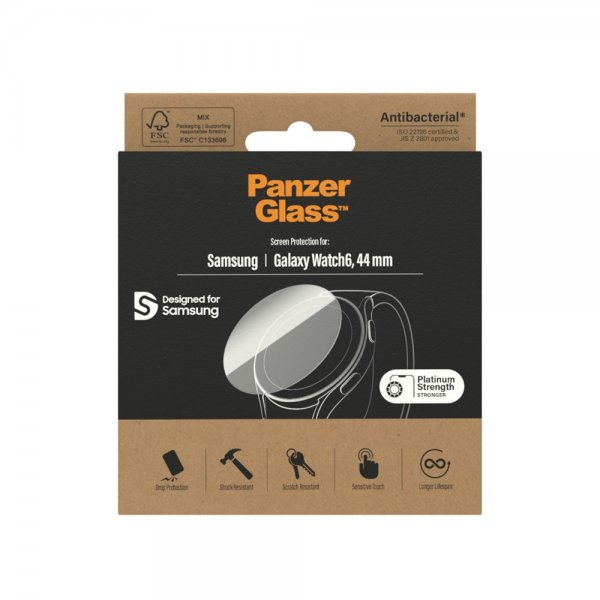 PanzerGlass Samsung Galaxy Watch 6 44mm Näytönsuoja Lasi