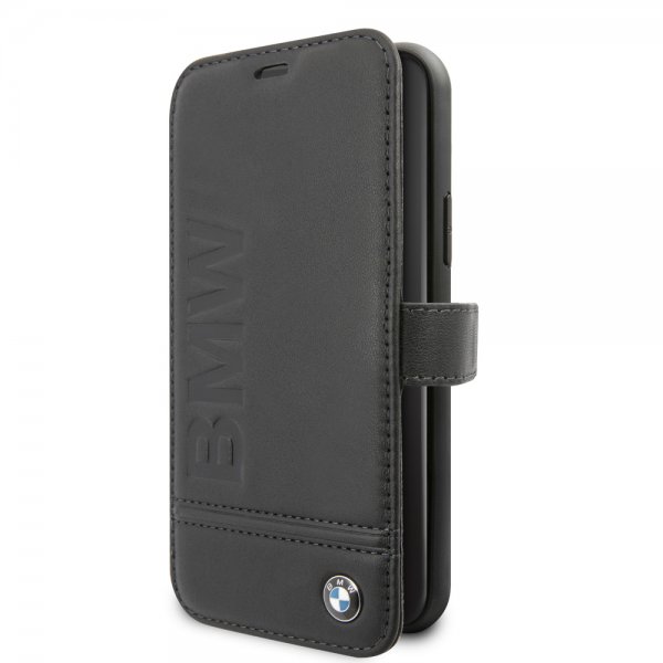 BMW iPhone 11 Pro -suojakuori logolla, musta