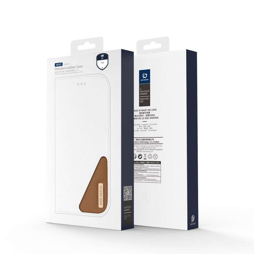 Dux Ducis iPhone Air Kotelo Hivo Series Ruskea
