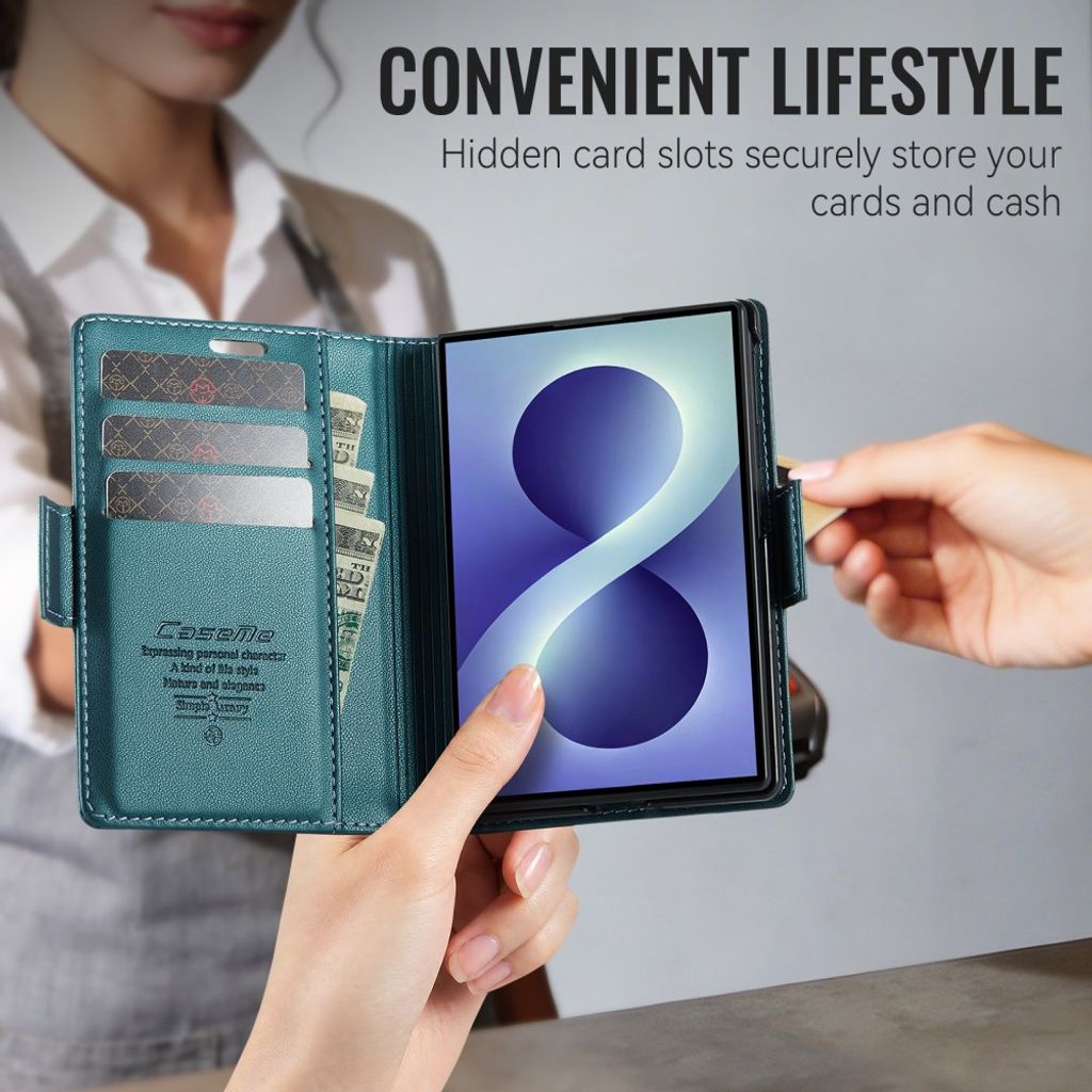 CaseMe Samsung Galaxy Z Fold 8 Kotelo 023 Series Vihreä