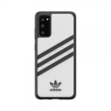 Adidas Samsung Galaxy S20 Kuori OR 3 Stripes Snap Case Valkoinen