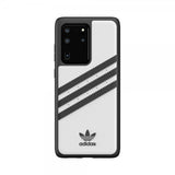 Adidas Samsung Galaxy S20 Ultra Kuori OR 3 Stripes Snap Case Valkoinen