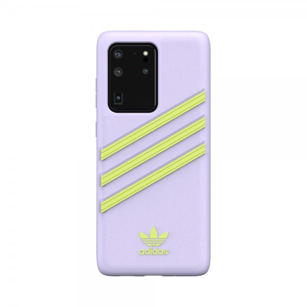 Adidas Samsung Galaxy S20 Ultra Kuori OR 3 Stripes Snap Case Violetti