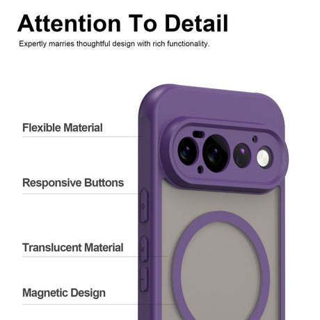 Google Pixel 11 Pro Kuori Huurteinen MagSafe Violetti