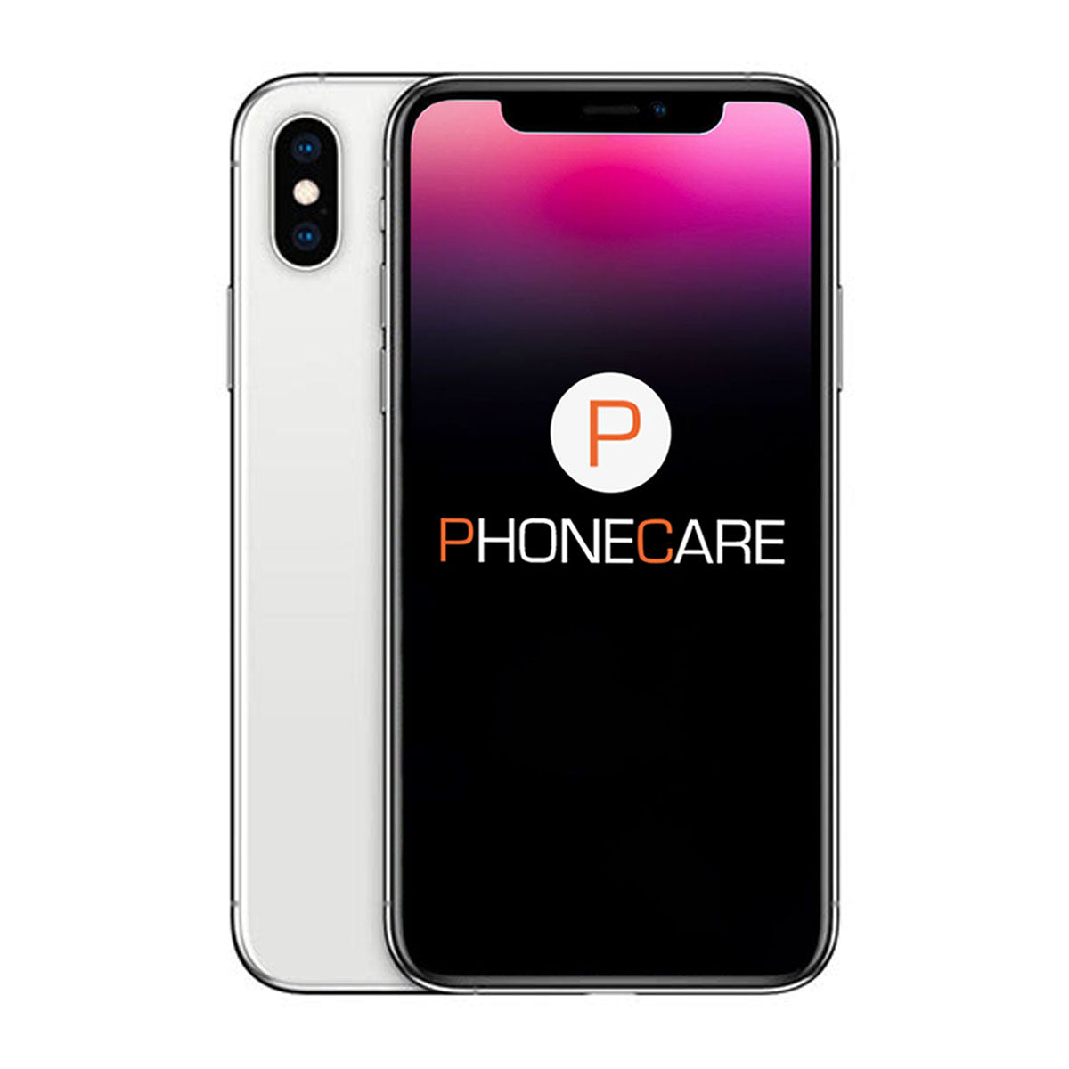 Käytetty iPhone X 64GB Hopea – Hyväkuntoinen