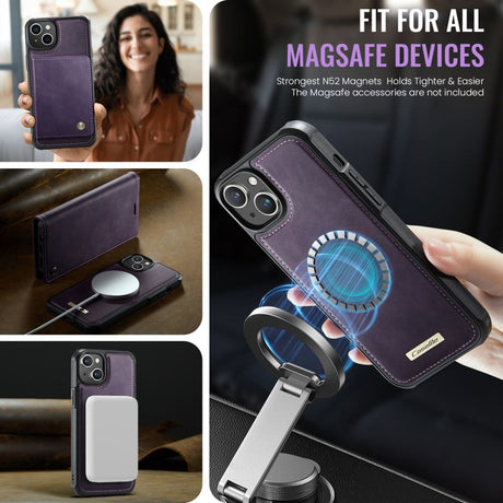 CaseMe iPhone 13 Kotelo C49 Series Violetti