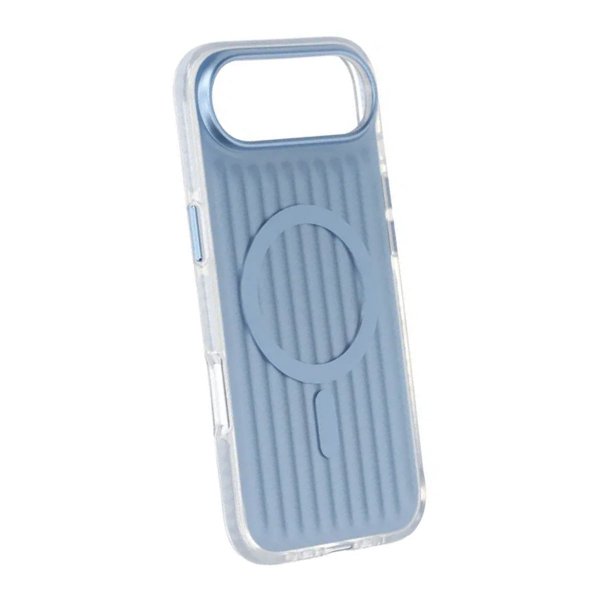 iPhone Air -kotelo, aallotettu, MagSafe, vaaleansininen